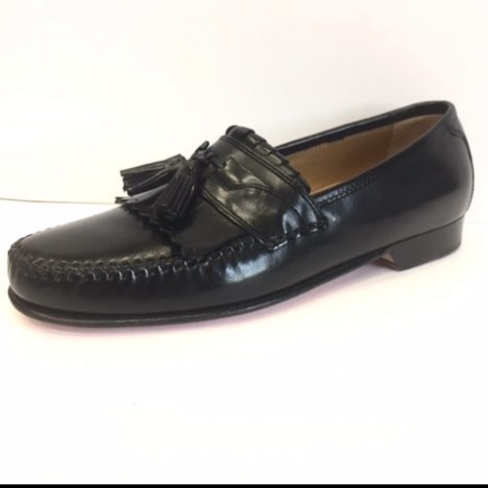 Johnston & Murphy Breland Kilt/Tassel BLACK